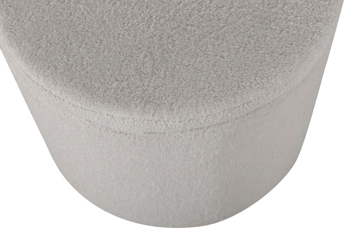 SITTPUFF i  - vit, Design, textil (51/43/51cm) - Livetastic