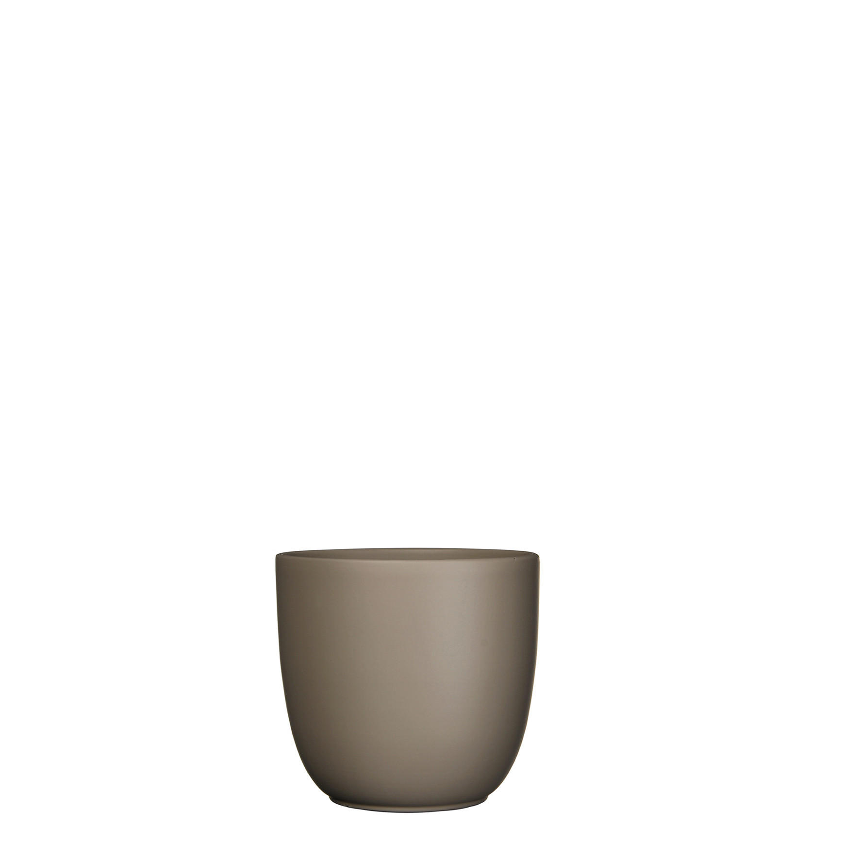TEGLA ZA BILJKE  keramika  - taupe, Basics, keramika (13.5/13cm)