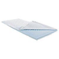 TOPPER 200/200 cm Höhe ca. 4,25 cm  - Weiß, KONVENTIONELL, Textil (200/200cm) - Sleeptex