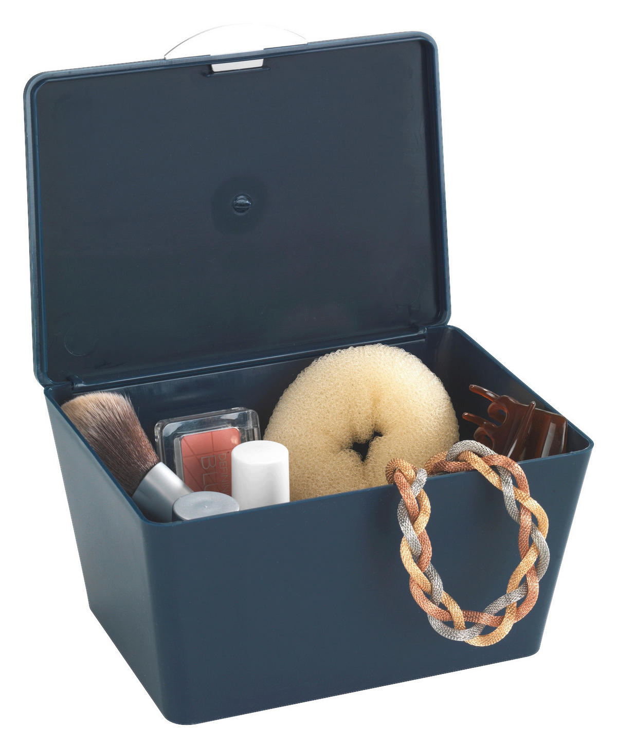 BOX  19/10/15,5 cm  - mörkblå, Basics, plast (19/10/15,5cm)