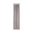 SCHLAUFENSCHAL blickdicht 140/255 cm - Taupe, Textil (140/255cm)