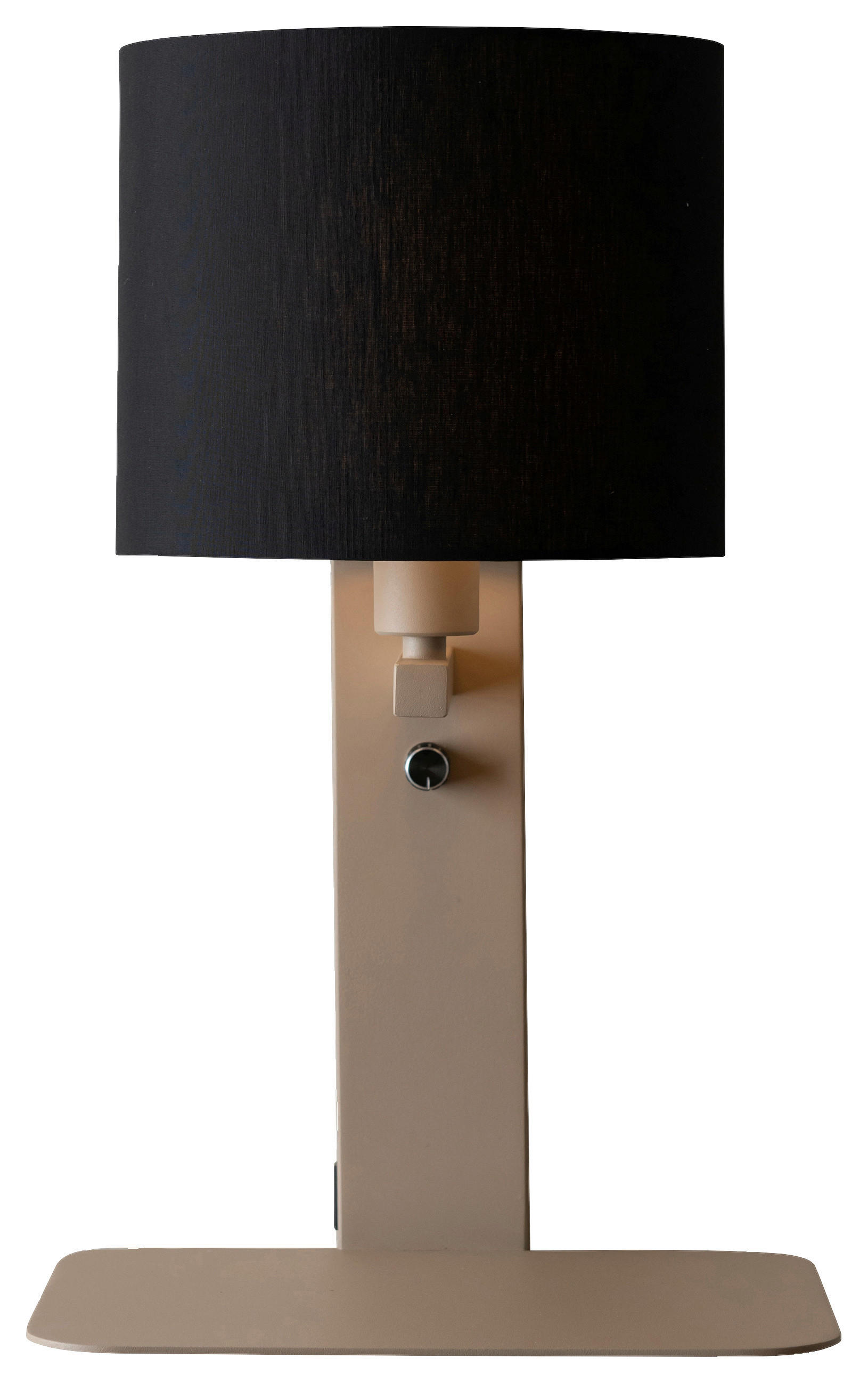 WANDLEUCHTE It's about RoMi 24/20/42 cm   - Schwarz, Design, Textil (24/20/42cm) - It's about Romi