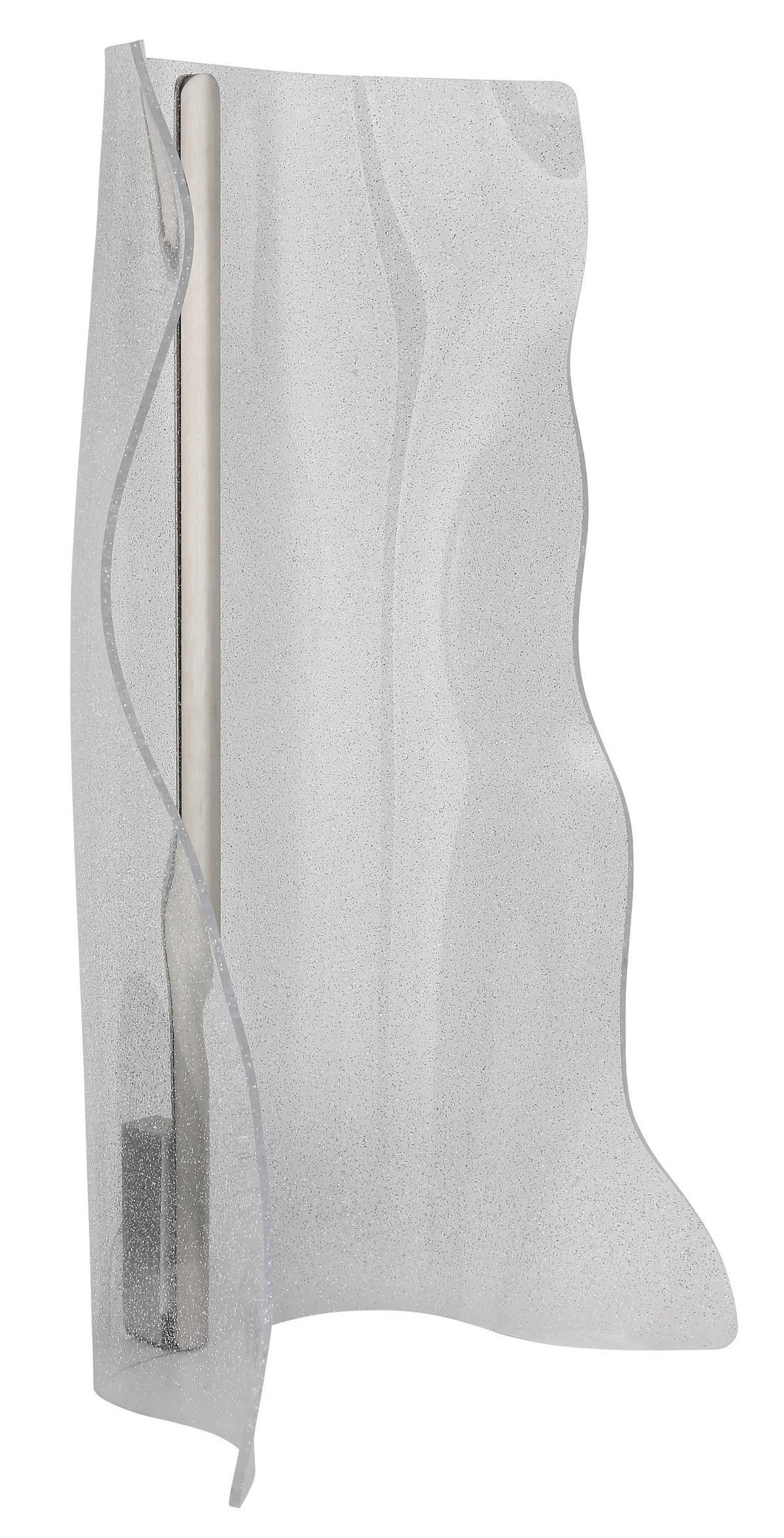 LED-TISCHLEUCHTE - Klar, Design, Kunststoff/Metall (25/33,5/60cm) - Globo