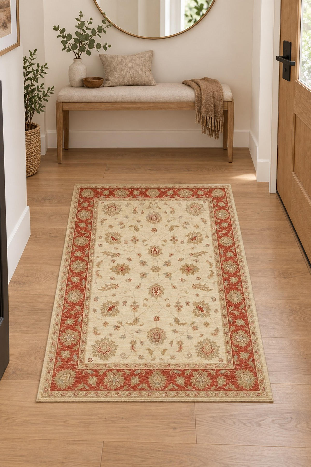 ORIJENTALNI TEPIH 85/125 cm   crvena, bež   - bež/crvena, Konvencionalno, tekstil (85/125cm)