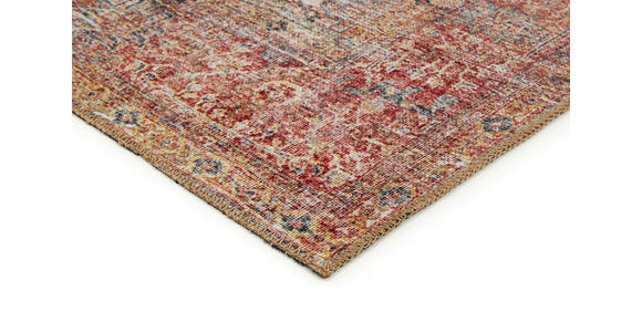 VINTAGE-TEPPICH 120/170 cm Lago Grau, Rostfarben  - Rostfarben/Grau, LIFESTYLE, Textil (120/170cm) - Novel