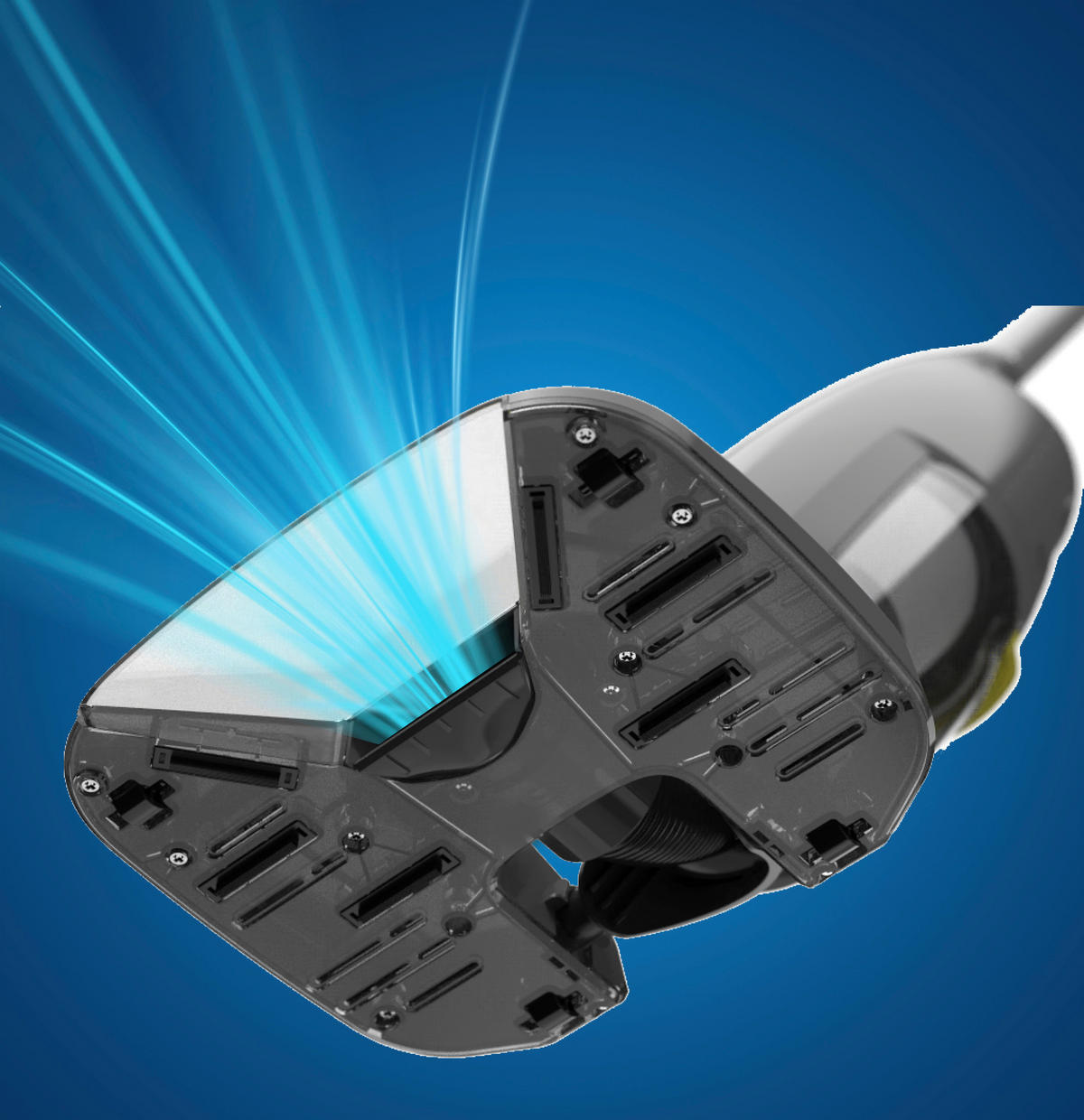 POOLSAUGER 77943  - Grau, KONVENTIONELL, Kunststoff (22/150/22cm) - Gre