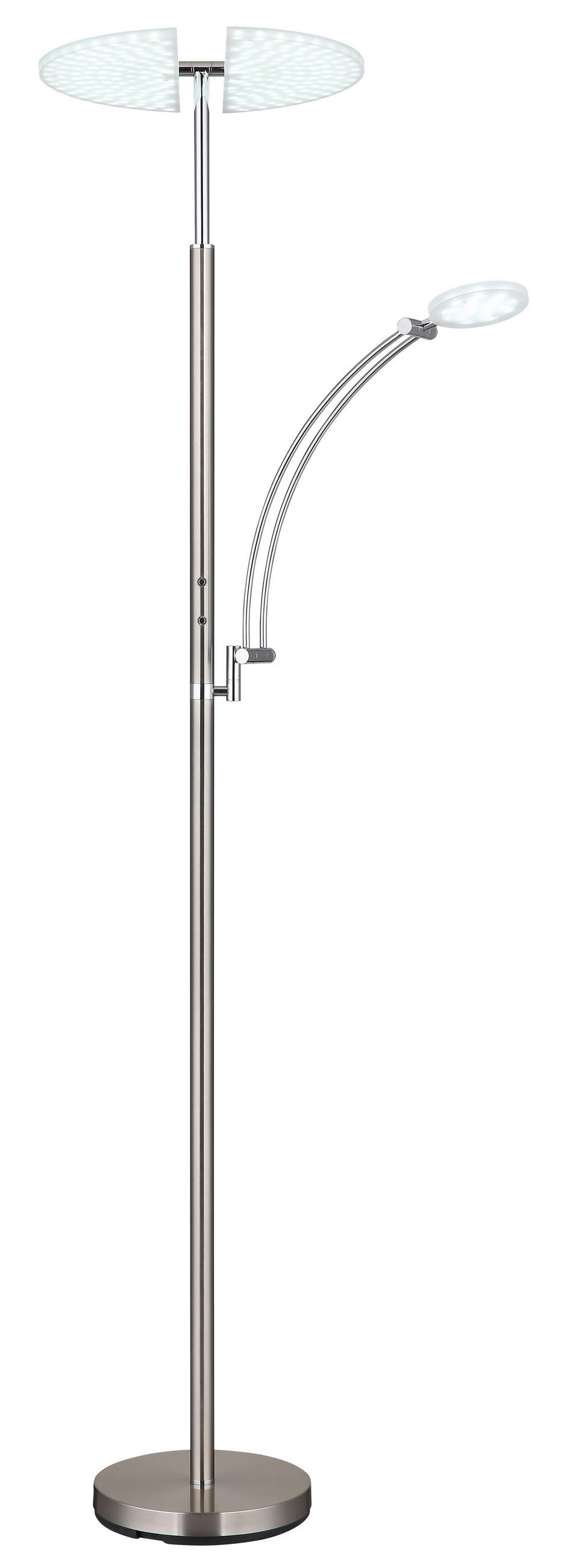 LED-DECKENFLUTER 80/40,5/183 cm    - Schwarz/Weiß, Design, Kunststoff/Metall (80/40,5/183cm)