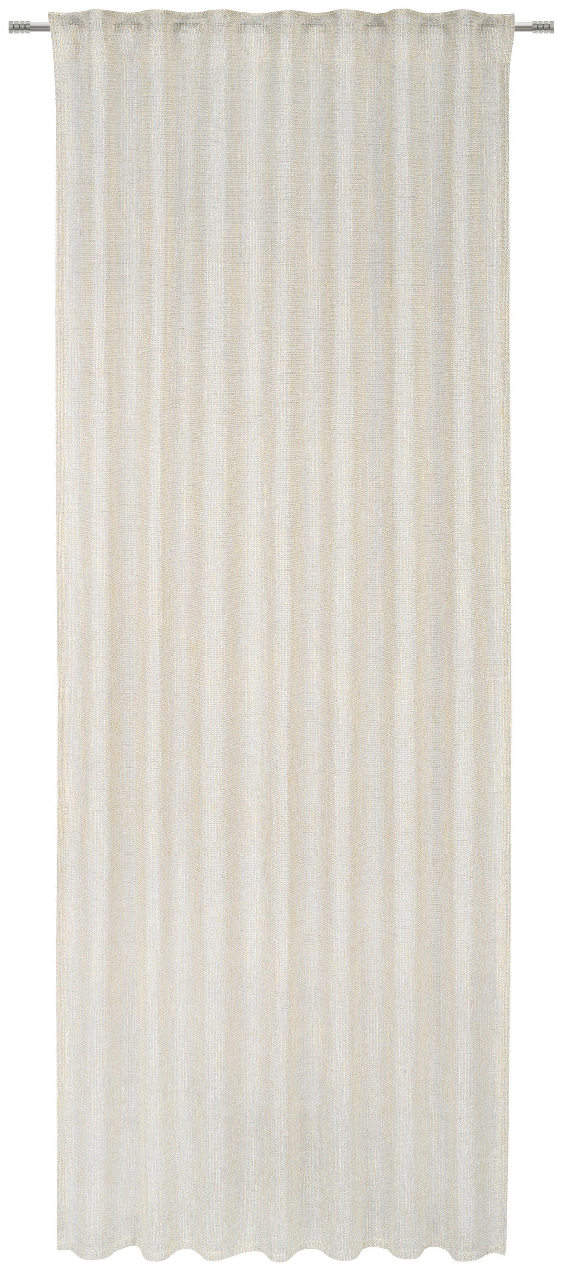 FERTIGVORHANG  halbtransparent   140/260 cm  - Beige/Multicolor, Trend, Textil (140/260cm) - Dieter Knoll
