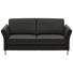 2,5-SITZER in Leder Anthrazit - Anthrazit/Alufarben, Design, Leder/Metall (164/82/99cm) - Dieter Knoll 2,5-SITZER in Leder Anthrazit - Anthrazit/Alufarben, Design, Leder/Metall (164/82/99cm) - Dieter Knoll