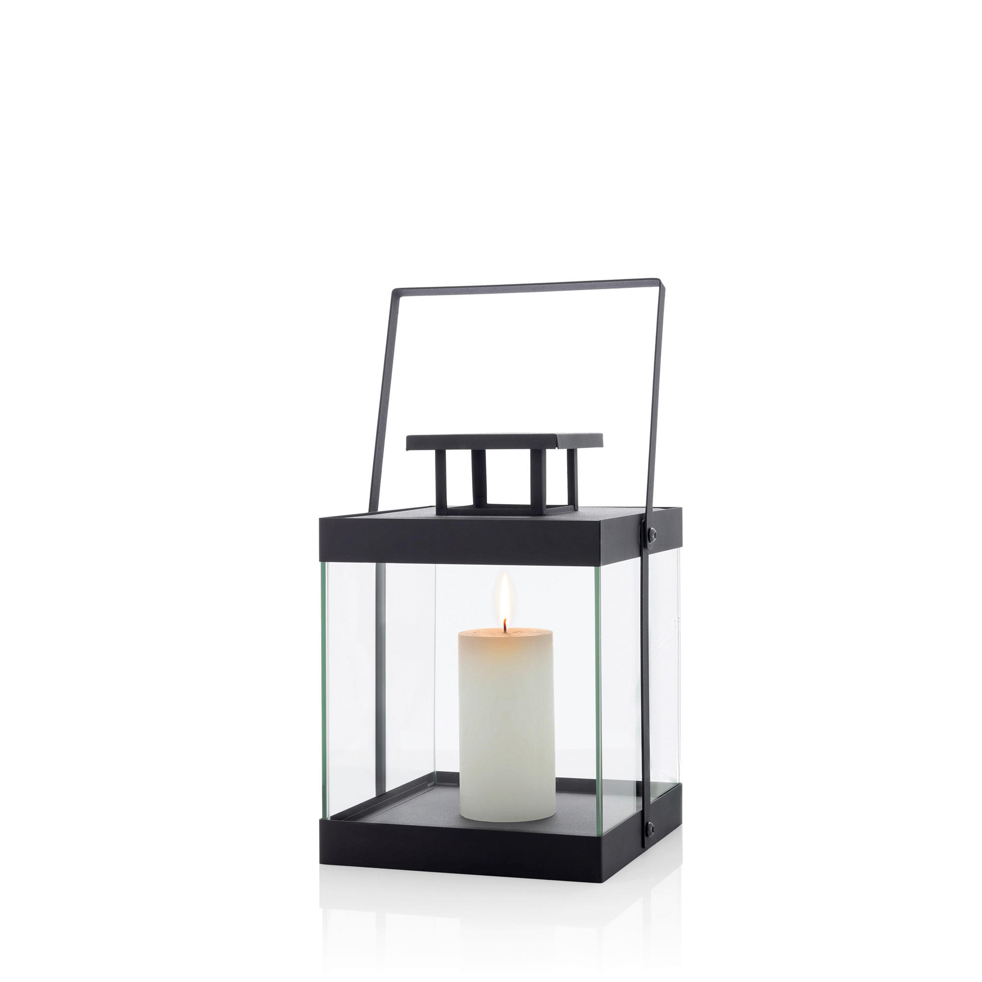 LATERNE - Schwarz, Trend, Metall (20,5/30,5/21cm) - Blomus