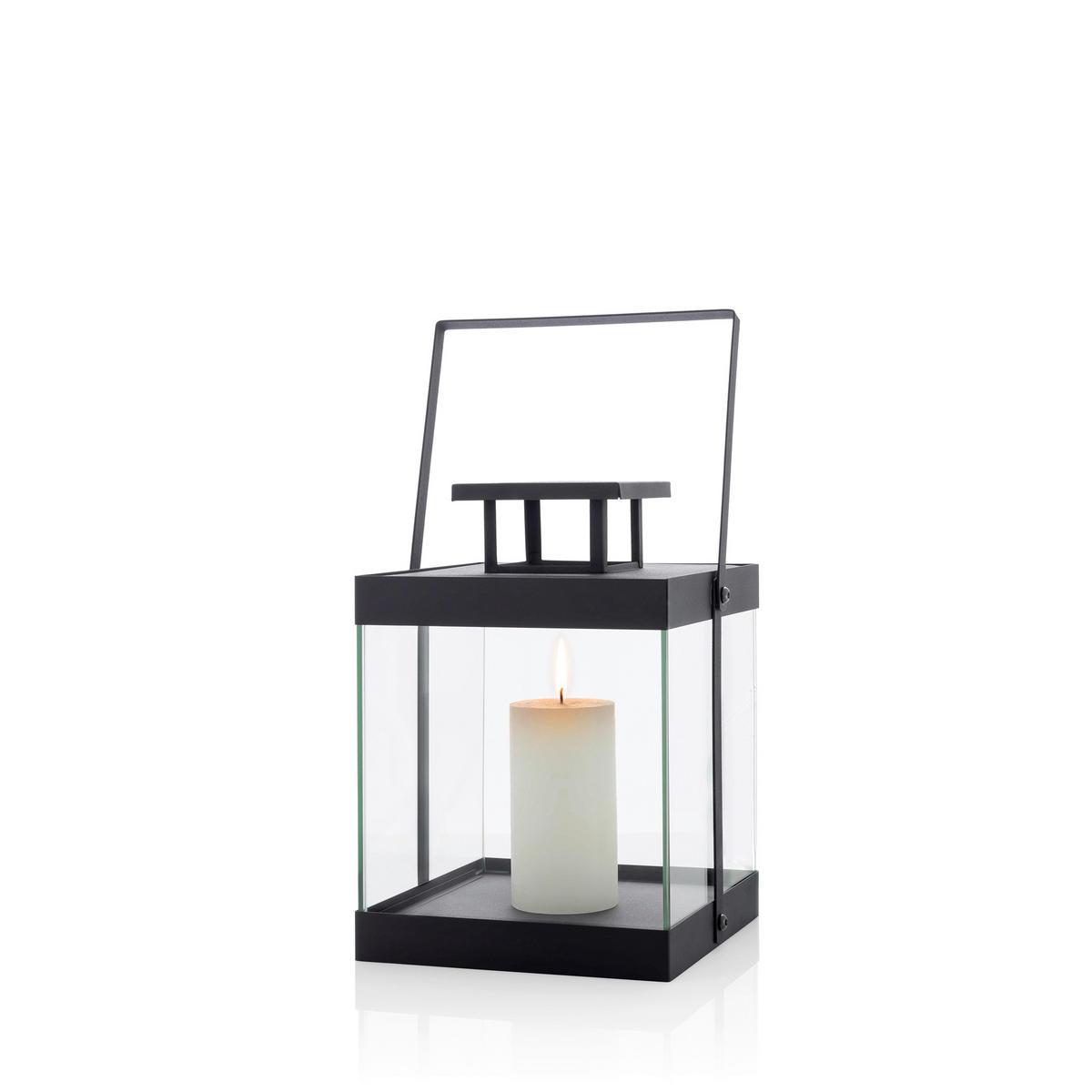 LATERNE - Schwarz, Trend, Metall (20,5/30,5/21cm) - Blomus
