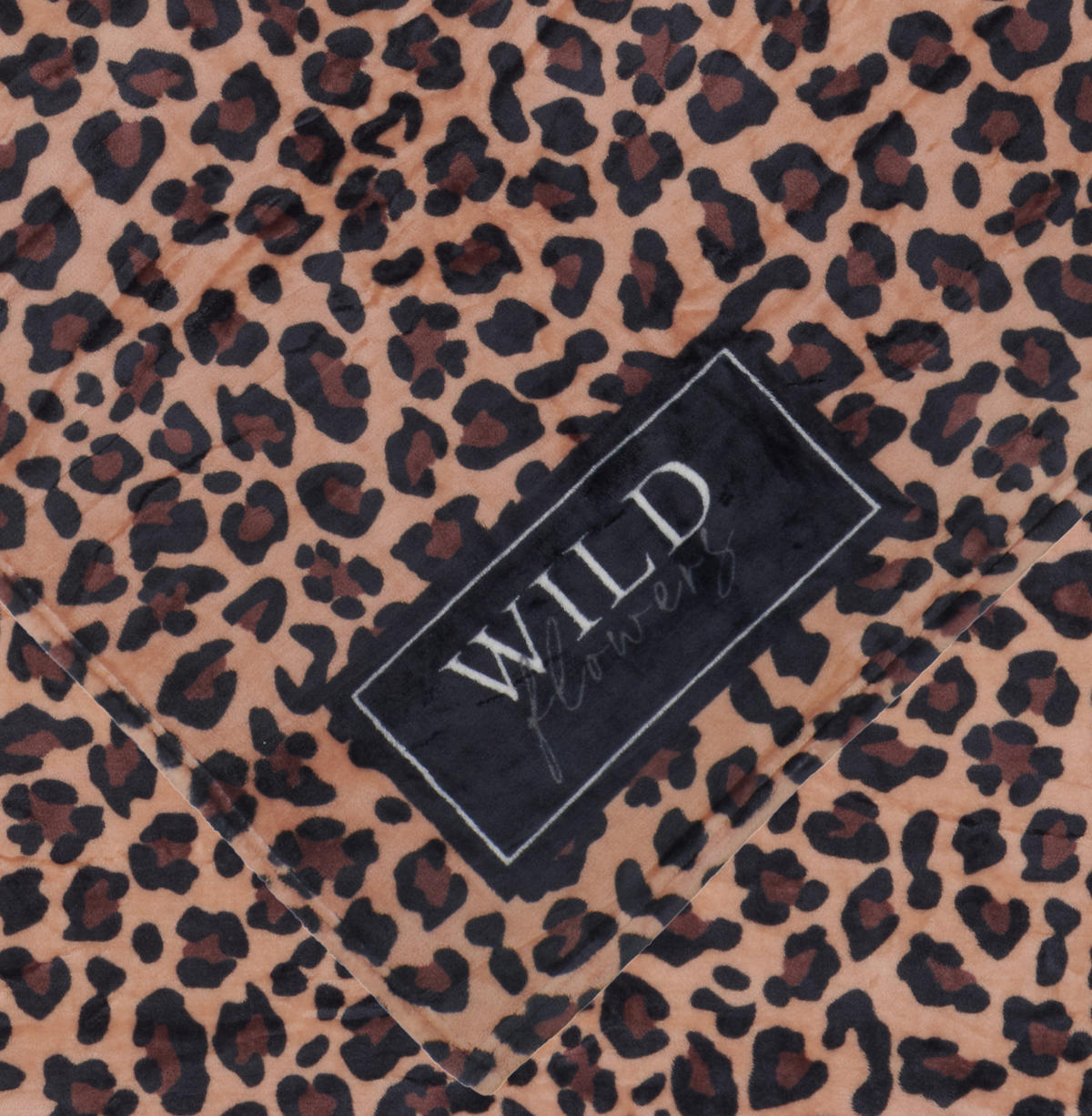 DECKE Wild Flowers Leopard Wellsoft-Flauschdecke 150/200 cm  - Multicolor, Trend, Textil (150/200cm) - Herding