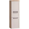 MIDISCHRANK 40/130/35 cm  - Kaschmir/Eiche Wotan, ROMANTIK / LANDHAUS, Holzwerkstoff/Kunststoff (40/130/35cm) - Xora