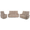 SITZGARNITUR in Cord Hellbraun  - Hellbraun/Schwarz, Design, Kunststoff/Textil (78/131/184/108/89cm) - Livetastic