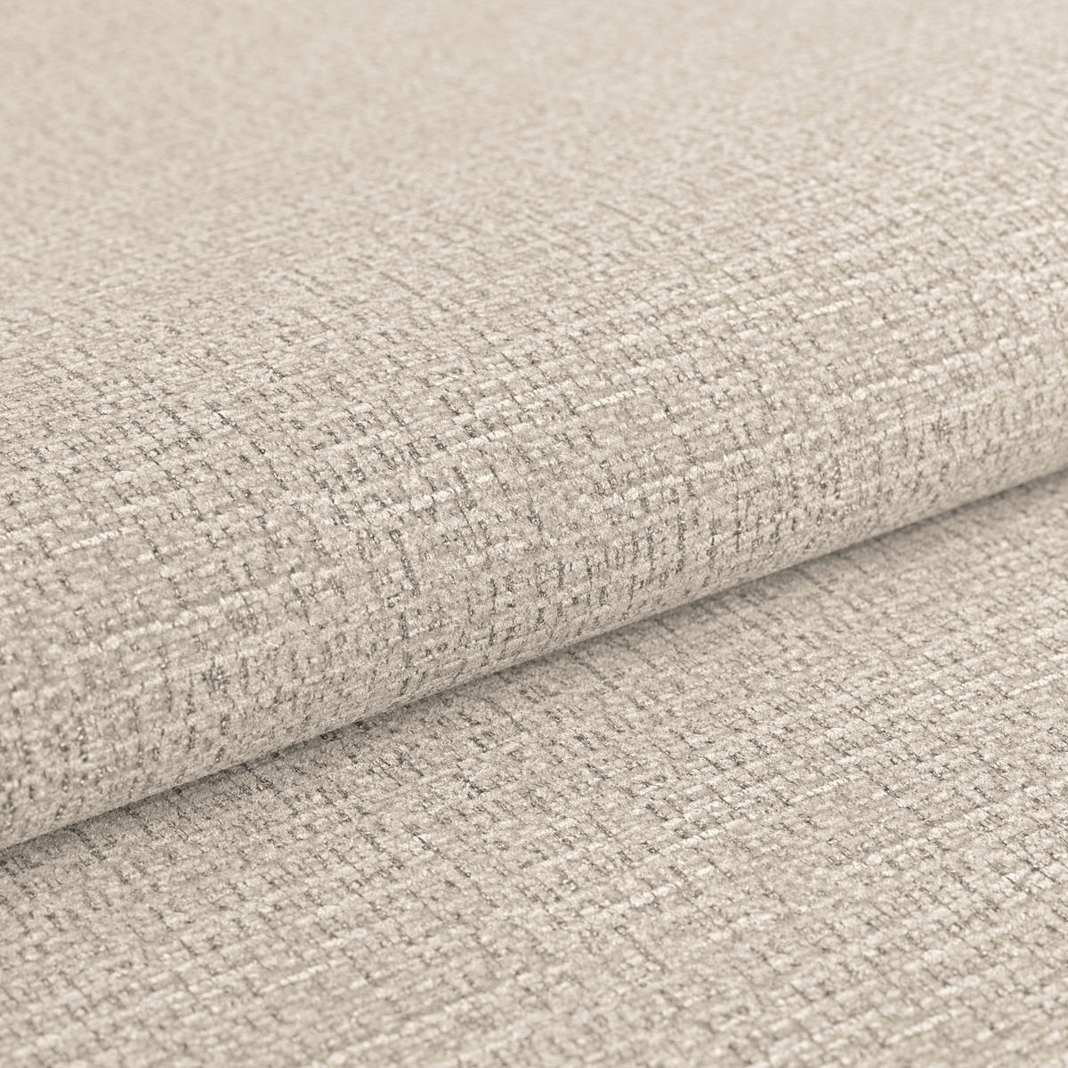 WOHNLANDSCHAFT MULTI Naturfarben Chenille  - Chromfarben/Naturfarben, MODERN, Textil/Metall (228/345/184cm) - Livetastic