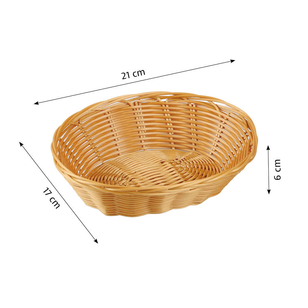 BROTKORB 10ER PACK   - Braun, Basics, Kunststoff (21/6/17cm) - Kesper