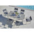 GARTENTISCH 200/90/74 cm - Silberfarben/Hellgrau, MODERN, Kunststoff/Metall (200/90/74cm) - Amatio GARTENTISCH 200/90/74 cm - Silberfarben/Hellgrau, MODERN, Kunststoff/Metall (200/90/74cm) - Amatio