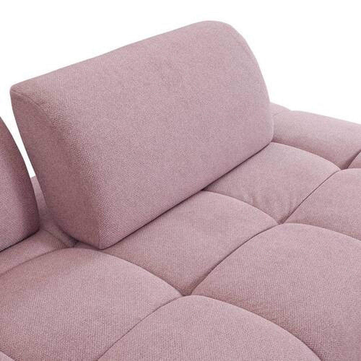 HÖRNSOFFA i velour gammalrosa  - svart/gammalrosa, Design, textil/plast (283/220cm) - MID.YOU