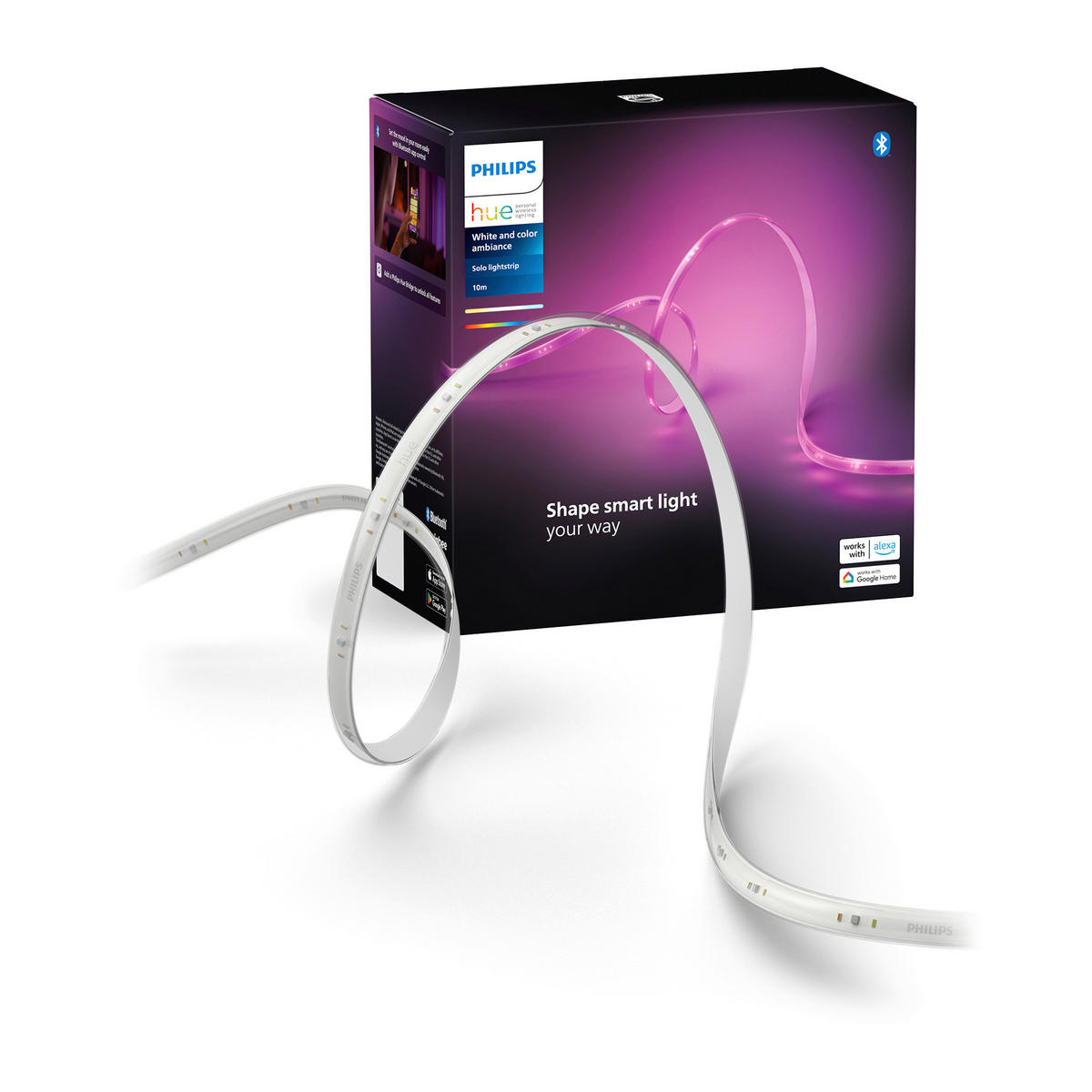 LED-STRIP 1,5/1,5/300 cm  Essential  - Weiß, Design, Kunststoff (1,5/1,5/300cm) - Philips HUE