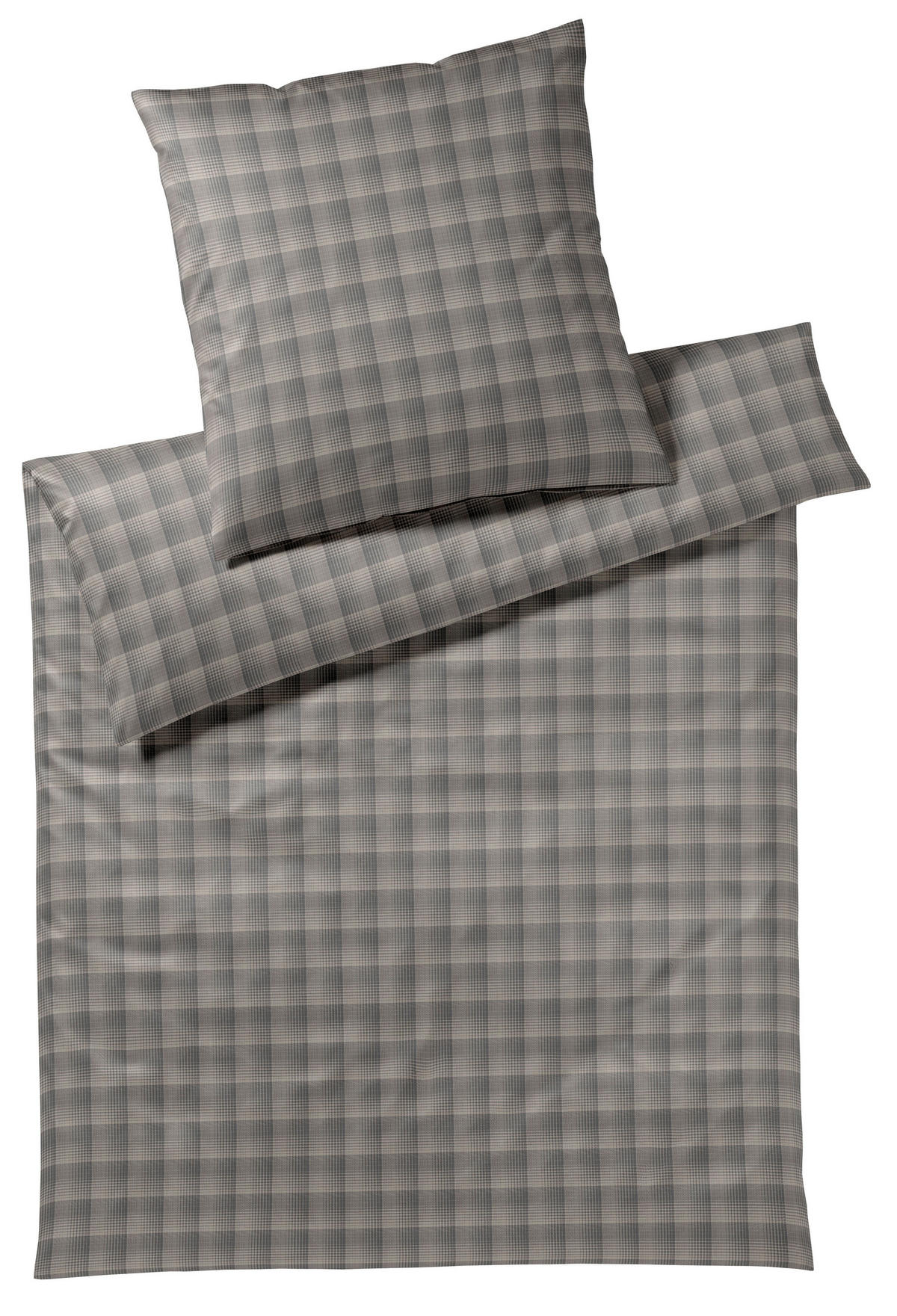 BETTWÄSCHE Flanell 155/220 cm  - Taupe, KONVENTIONELL, Textil (155/220cm) - Joop!