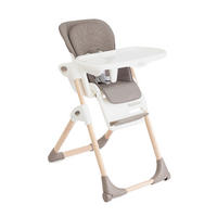 KOMBIHOCHSTUHL Mimzy Recline Schlammfarben Strata Acorn  - Schlammfarben, Basics, Kunststoff (57/104/78cm) - Joie