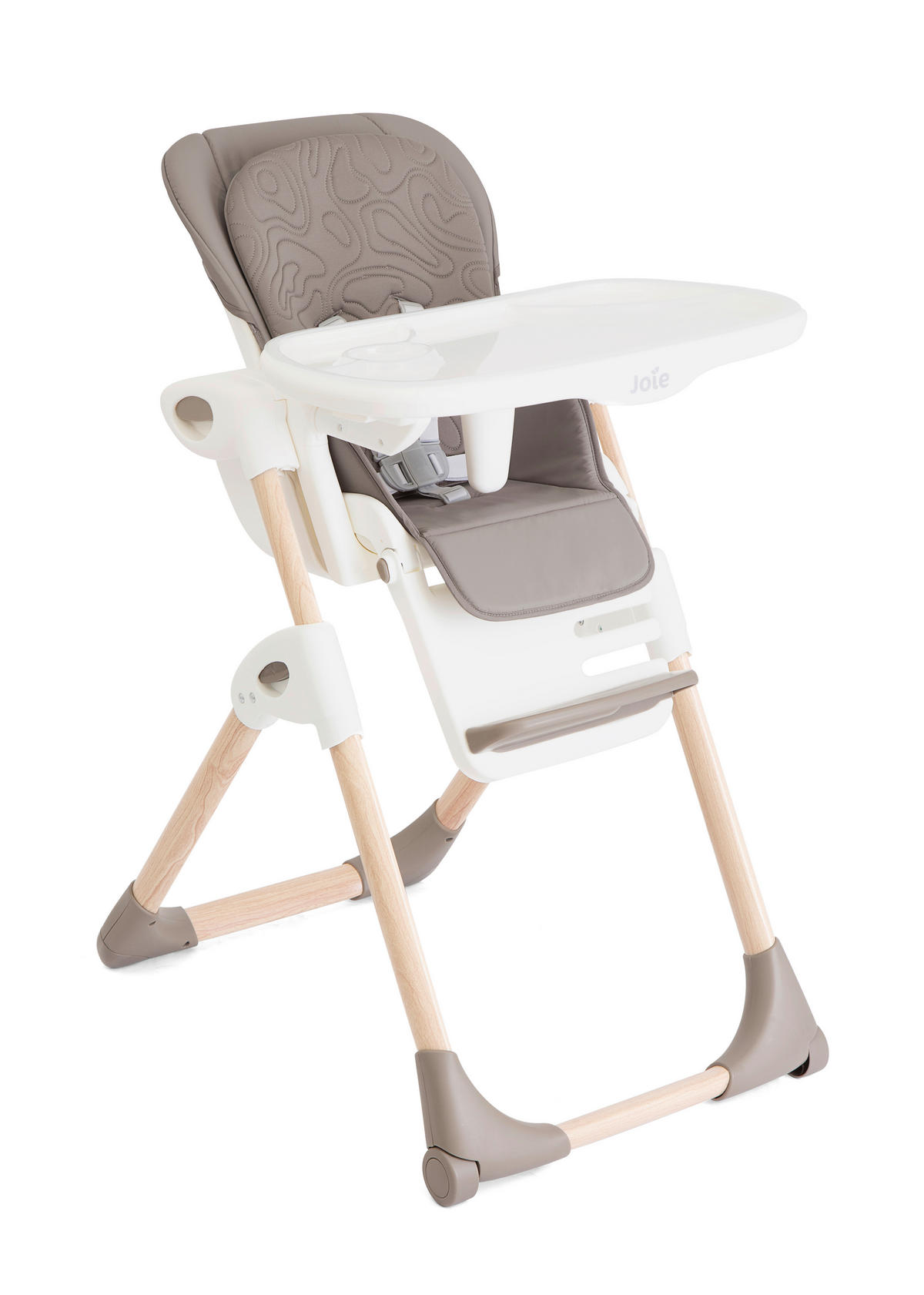 KOMBIHOCHSTUHL Mimzy Recline Schlammfarben Strata Acorn  - Schlammfarben, Basics, Kunststoff (57/104/78cm) - Joie