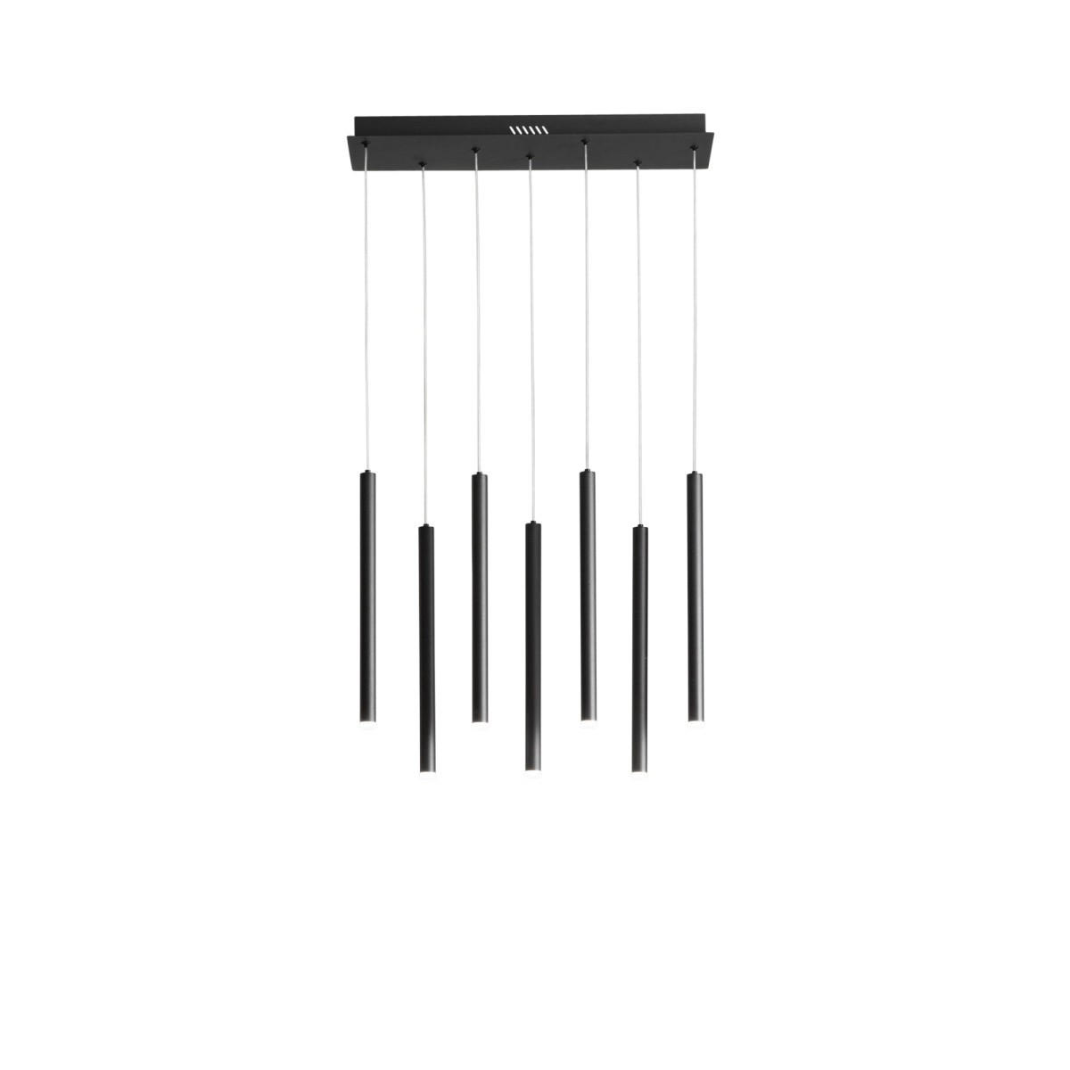 Luce ambiente Design Led-Hängeleuchte Luce Ambiente e Design Schwarz, Weiß 2.x200x56.5 cm