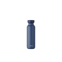 ISOLIERFLASCHE 0,5 l  - Dunkelblau, Basics, Kunststoff/Metall (7/23,8cm) - Mepal