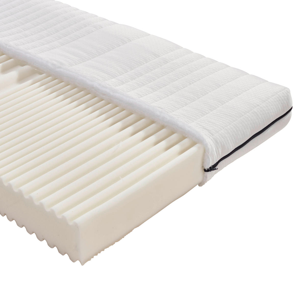 SALTEA DIN SPUMĂ POLIURETANIC 90/200 cm  - alb, Modern, textil (90/200cm) - MID.YOU