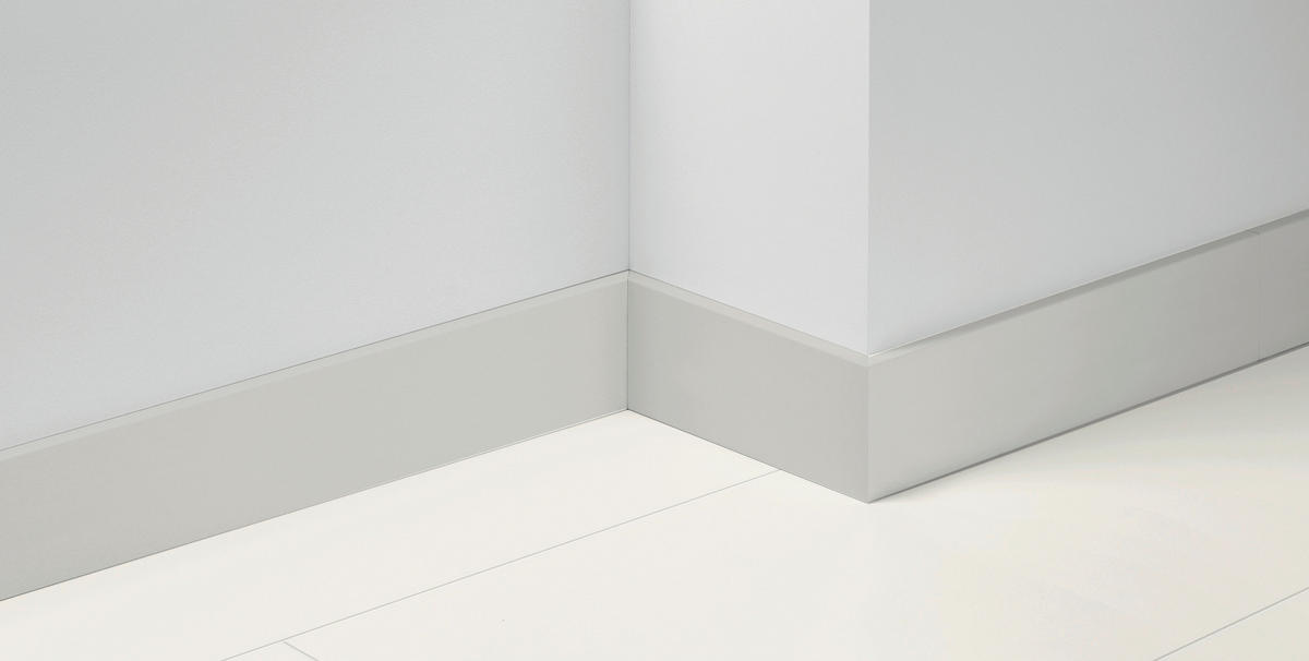 SOCKELLEISTE - Weiß/Grau, Basics, Holz (220/2,5/10cm) - Parador