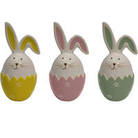 DEKOHASE - Pink/Gelb, LIFESTYLE, Keramik (6,8/13,5/6,5cm)