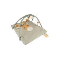 SPIELBOGEN Giraffe Kaya  - Mintgrau, Basics, Textil (100/80/3cm) - Sterntaler