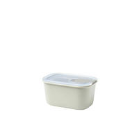DÓZA NA SKLADOVANIE POTRAVÍN plast  plast 0,450 l - priehľadné/biela, Konventionell, plast (13,9/9/7cm) - Mepal