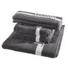 FROTTIERSET Split Doubleface Grau, Dunkelgrau 5-teilig  - Dunkelgrau/Grau, Basics, Textil - Joop!