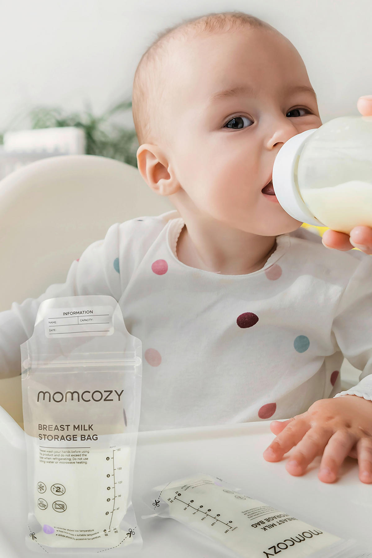 STERILISATIONSBEUTEL   - Basics (11/13/10cm) - Momcozy