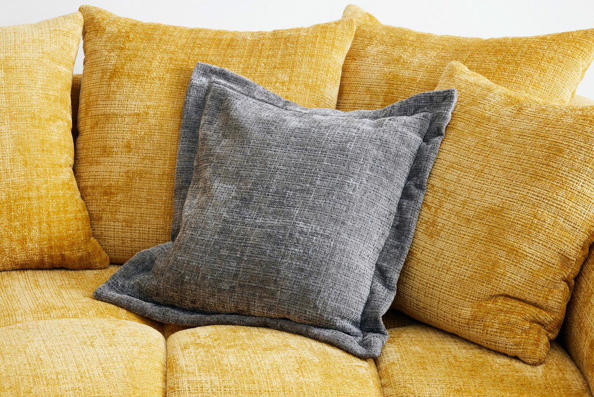 PRYDNADSKUDDE   50/50/5 cm  - grå, Modern, textil (50/50/5cm) - MID.YOU