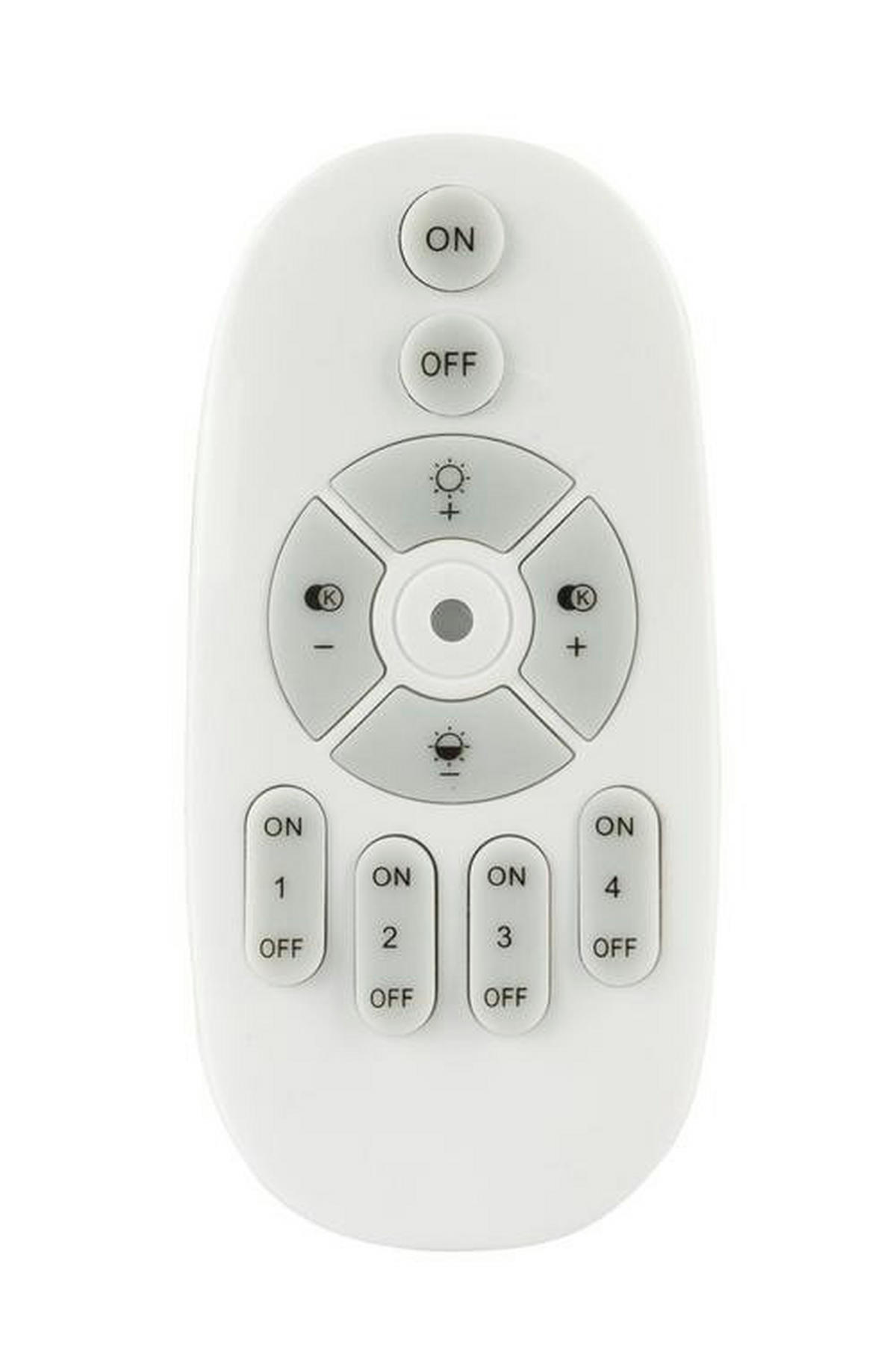 LED-DECKENLEUCHTE 40 W    80/20/5,3 cm  - Weiss/Opal, Basics, Kunststoff/Metall (80/20/5,3cm) - Globo