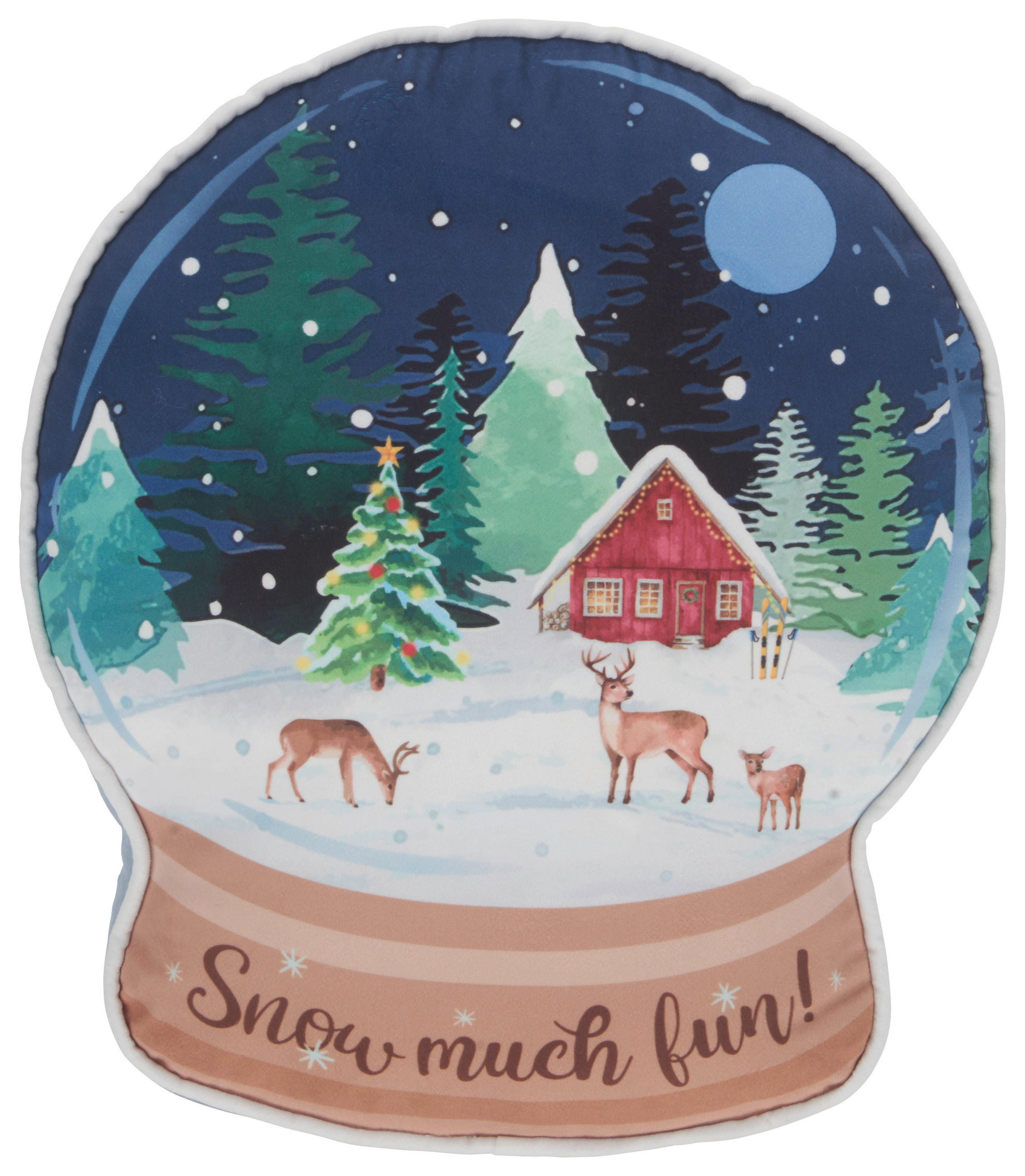 X-Mas DEKORAČNÍ POLŠTÁŘ 41/36 cm