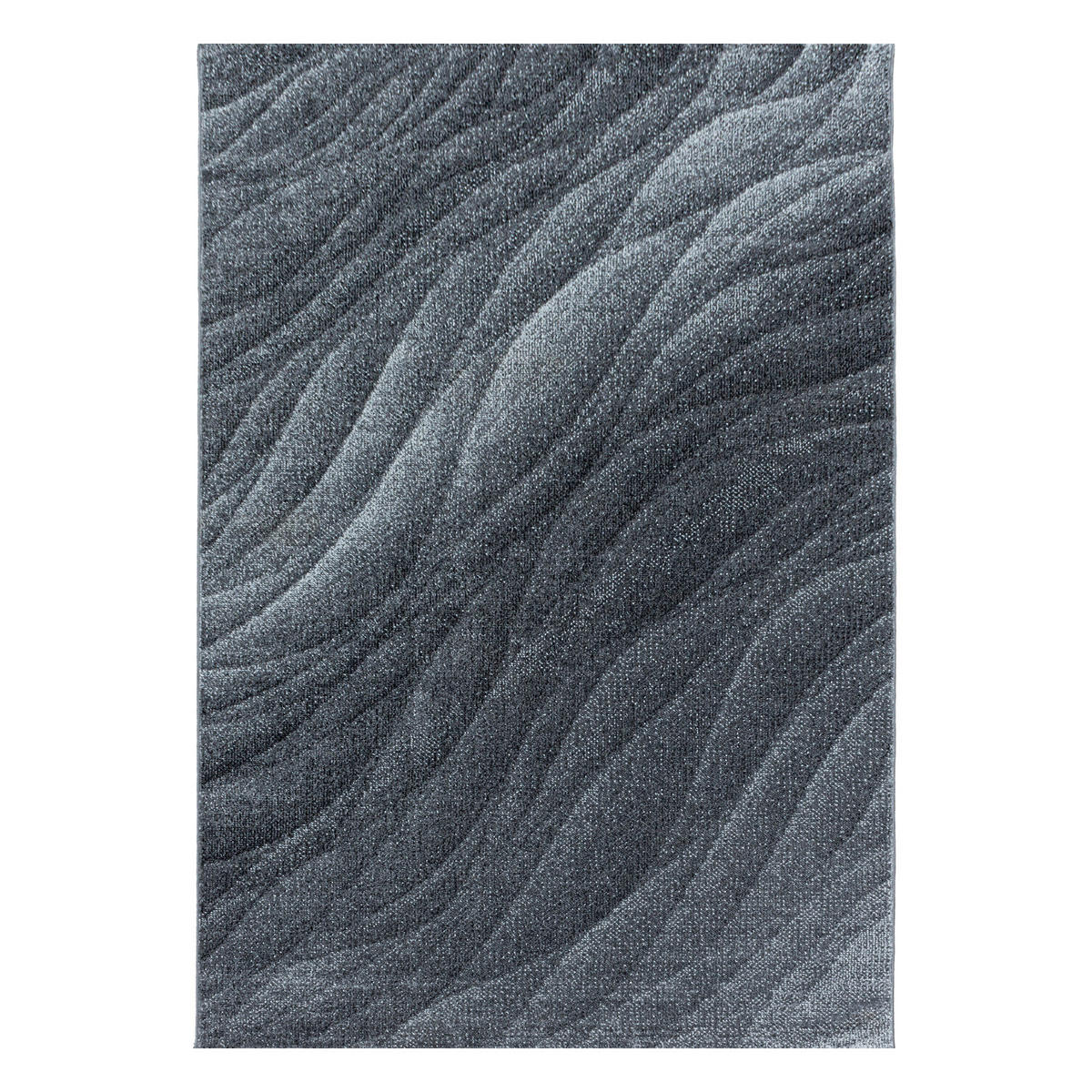 VÄVD MATTA 140/200 cm Ottawa 4206 grau  - grå, Design, textil (140/200cm)