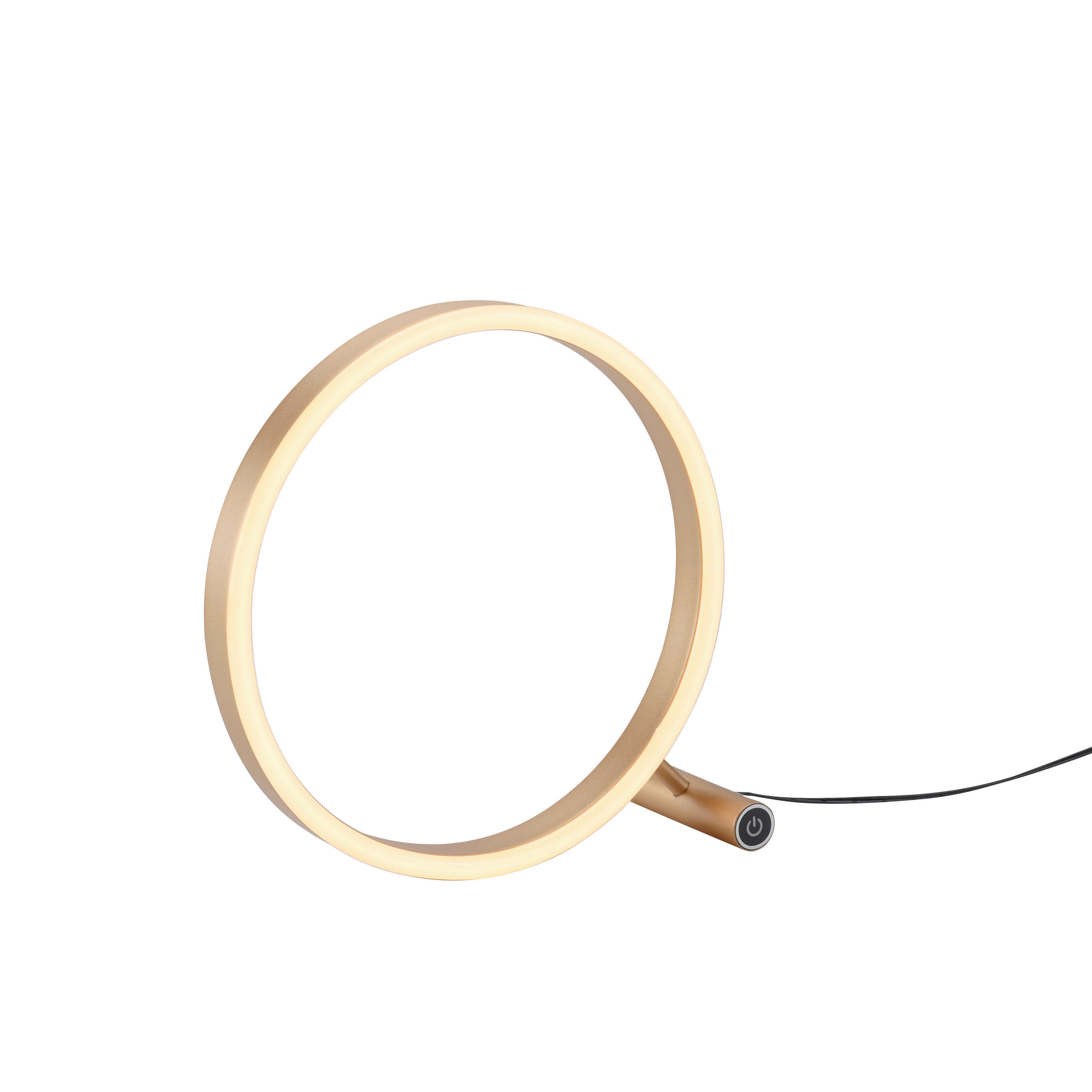 Just Light Led-Tischleuchte Ritus Messing 10x28x28.5 cm