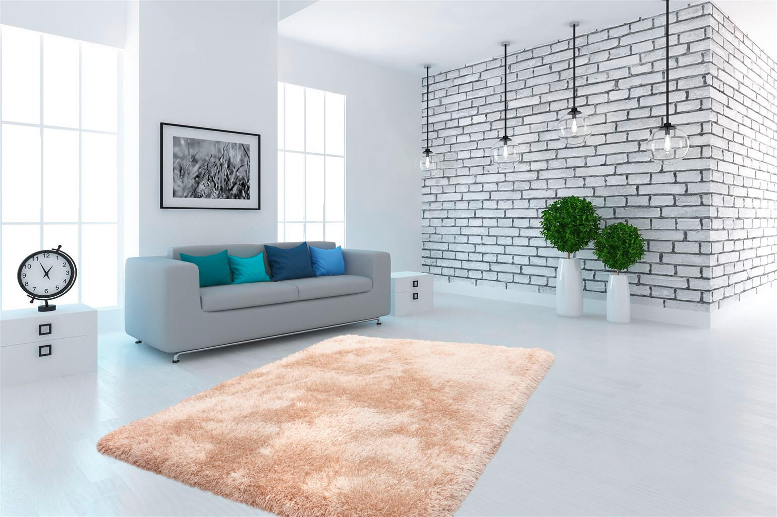 HOCHFLORTEPPICH 120/170 cm Cosy 210 Champagner Champagner  - Champagner, KONVENTIONELL, Textil (120/170cm)