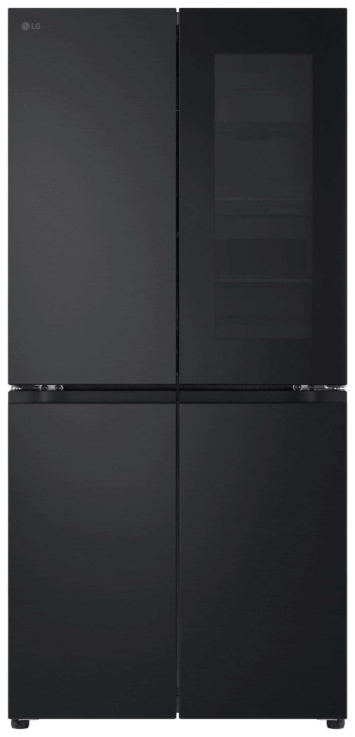 MULTI-DOOR 83.5/178.7/73 cm GMV860EPDE  - Schwarz, Trend, Glas/Kunststoff (83.5/178.7/73cm) - LG