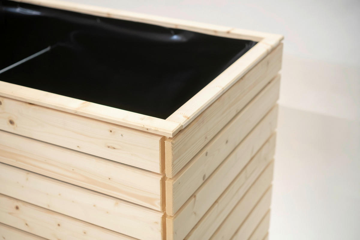 VYVÝŠENÝ ZÁHON   - farba smreka, Basics, drevo (70/90/170cm)