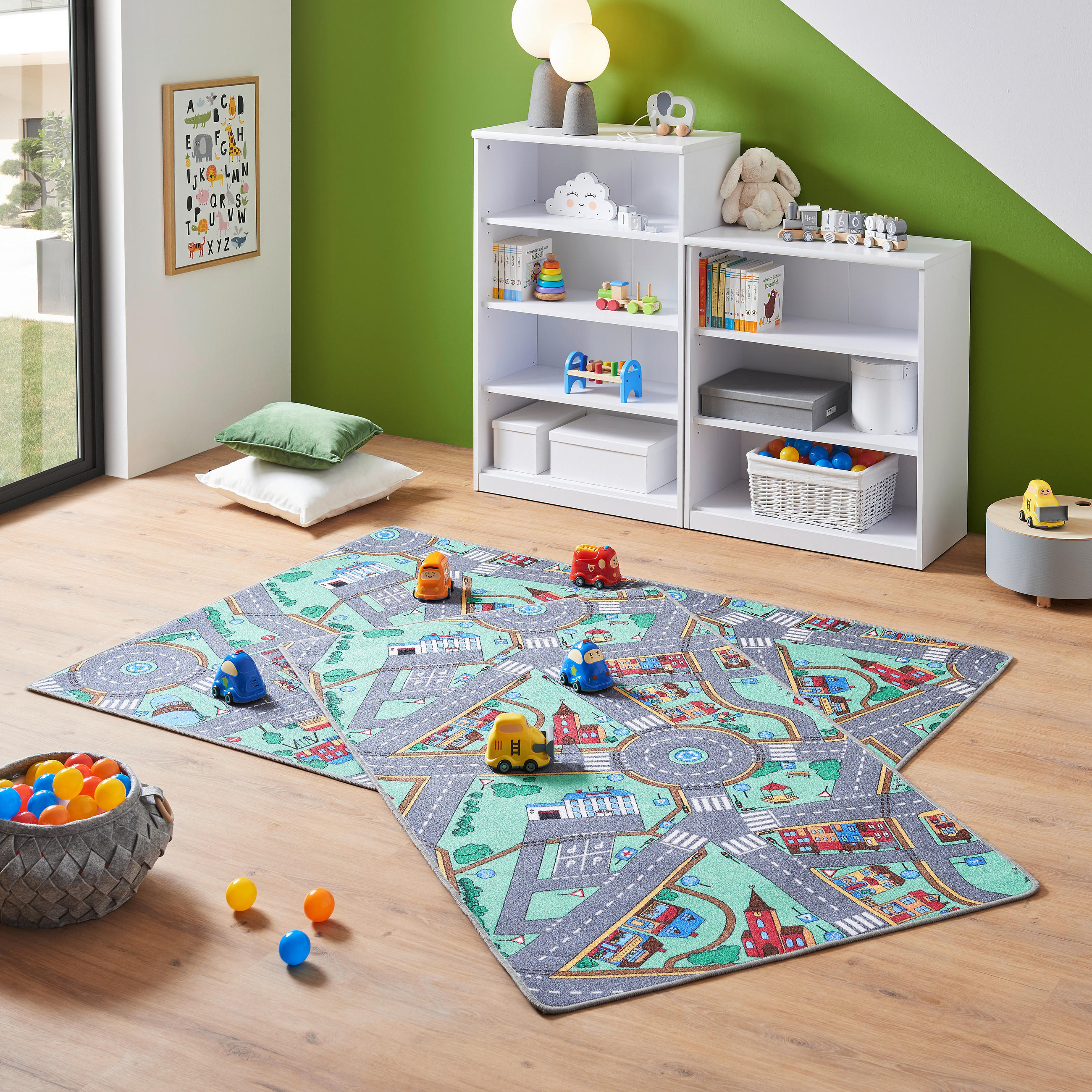 Spielteppich / Kinderteppich / Autoteppich IKEA Lekplats