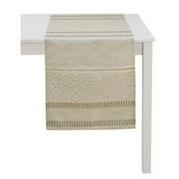 TISCHLÄUFER Kitami 45/140 cm  - Beige, Basics, Textil (45/140cm) - Ambiente