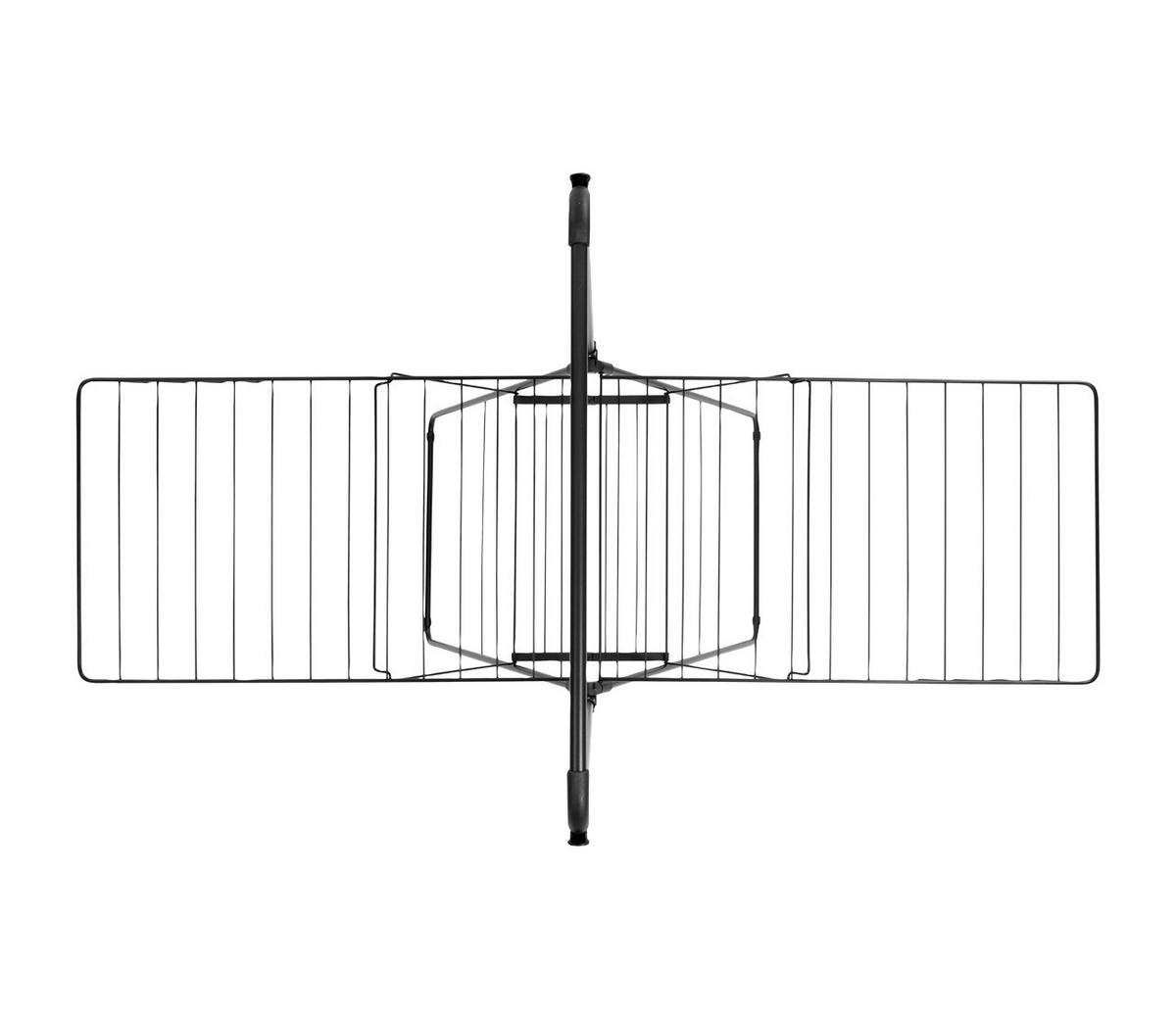 VERTIKÁLNY SUŠIAK NA BIELIZEŇ - čierna, Design, kov (66,1/98,9cm) - Brabantia
