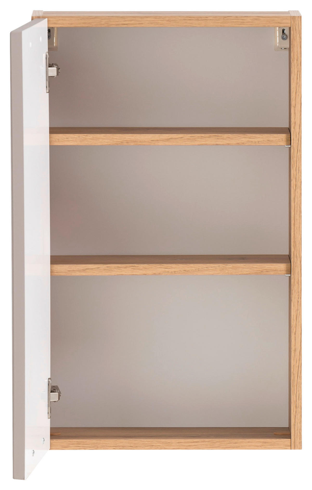 HÄNGESCHRANK 40/64/20 cm  - Kaschmir/Eiche Wotan, ROMANTIK / LANDHAUS, Holzwerkstoff/Metall (40/64/20cm) - Xora