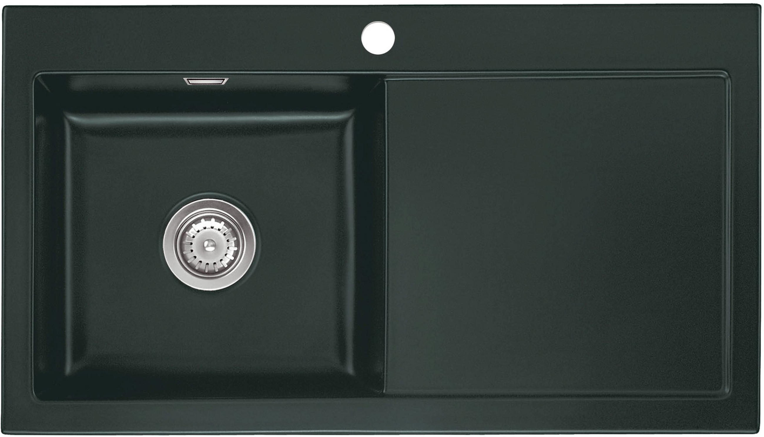 Systemceram Spüle Mera 90 Dunkelgrün 90x20x51 cm