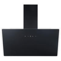 DUNSTABZUGSHAUBE CH112090S  - Schwarz, Basics, Glas/Metall (89,5/75-110/38,5cm) - Respekta