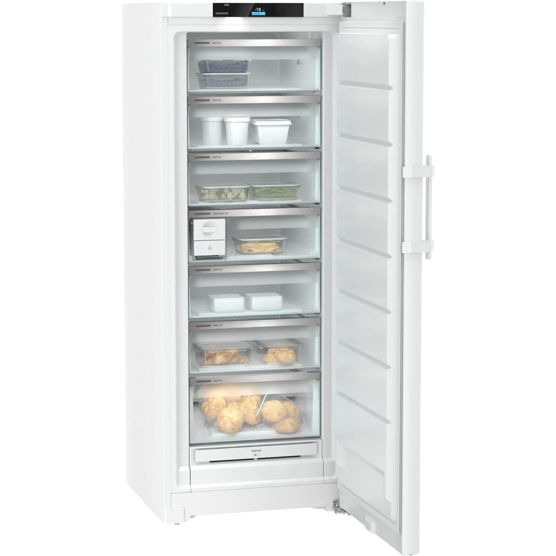 GEFRIERSCHRANK FNC727I  - Weiß, Basics, Kunststoff/Metall (69,7/185,5/76,3cm) - Liebherr